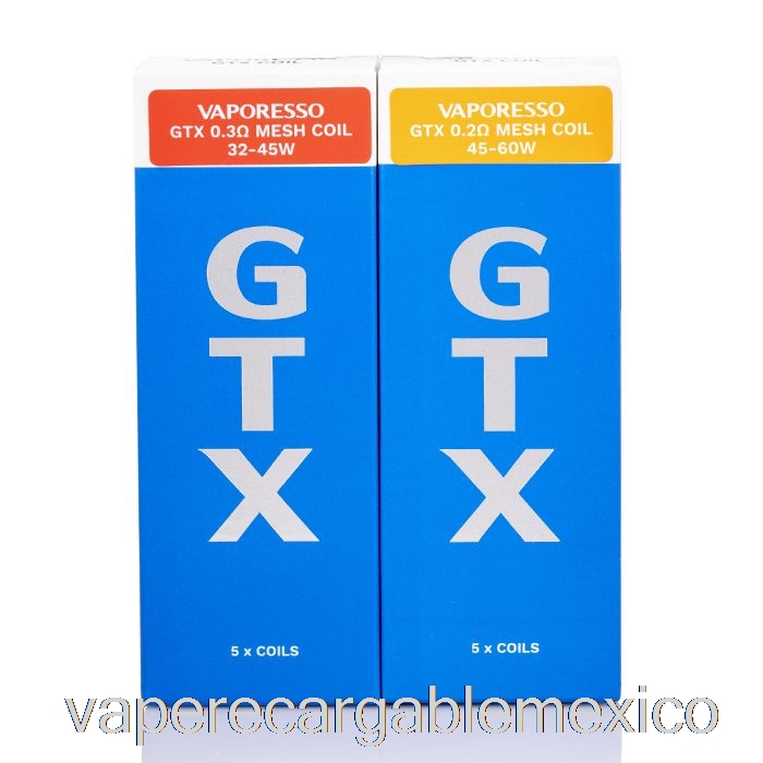 Bobinas De Repuesto Vaporesso Gtx Vape Recargables Bobinas Gtx De 0.6ohm